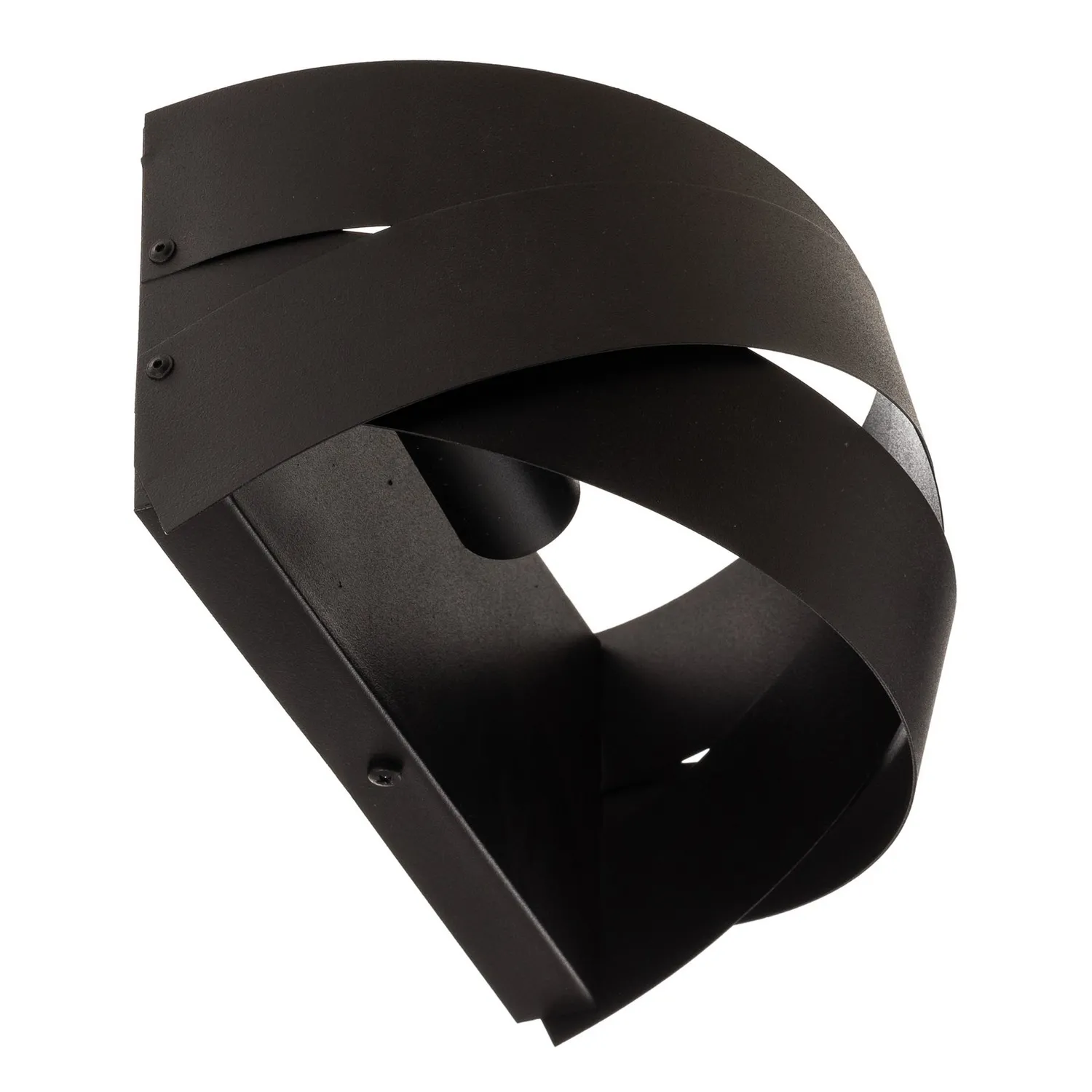 Domiluce Tornado Wandlampe Wandleuchte Wandlampe Schwarz Led Metall Lampe Spot B-Ware