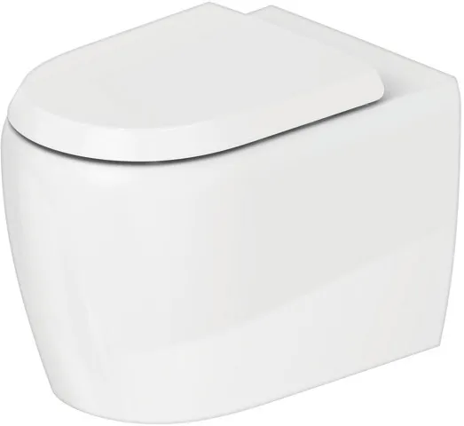 Stand-Tiefspül-WC „Qatego“ 39 × 40 × 60 cm, mit Spülrand