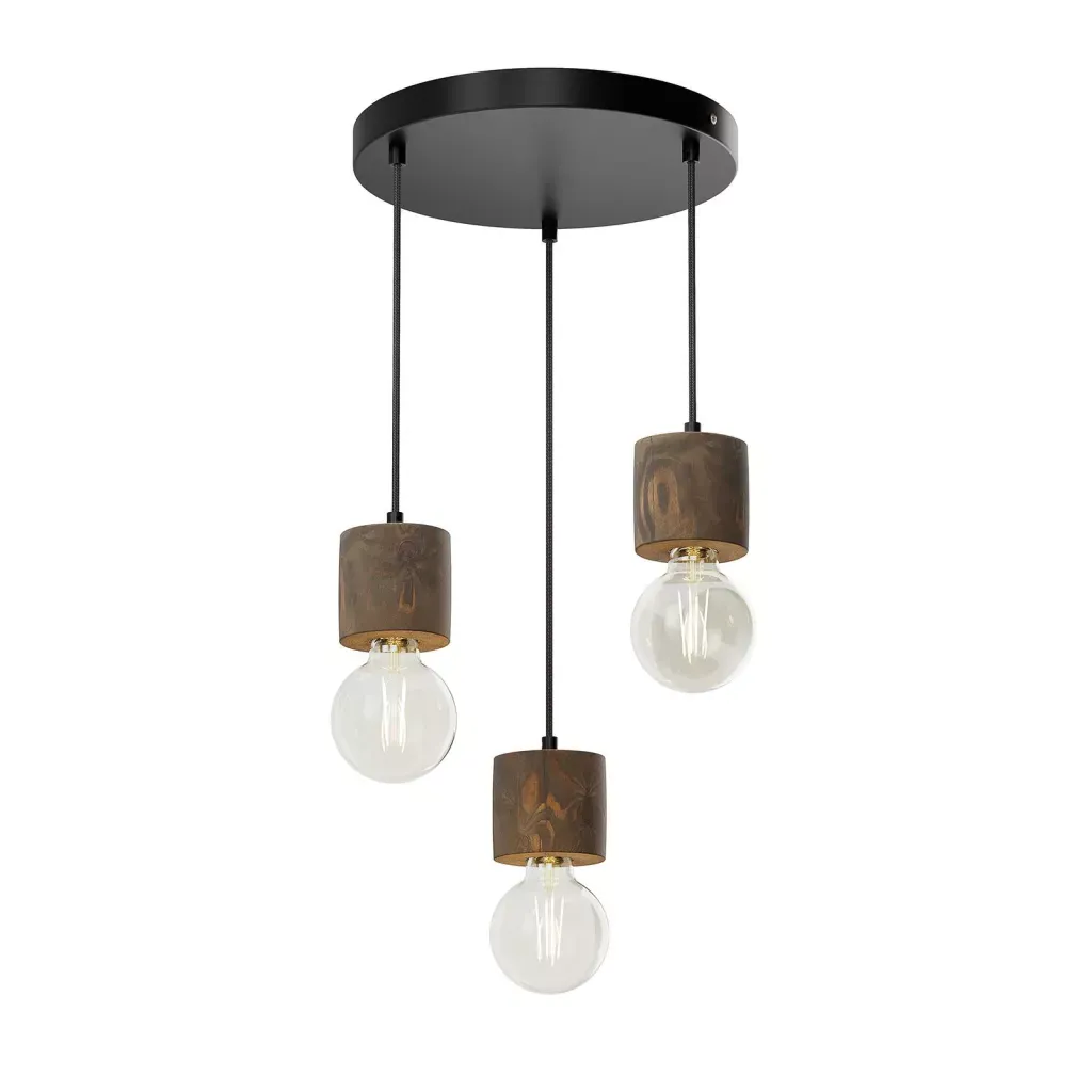 Envostar Terra Hängelampe Pendelleuchte 3fl Rund Deckenleuchte Lampe Leuchte B-Ware