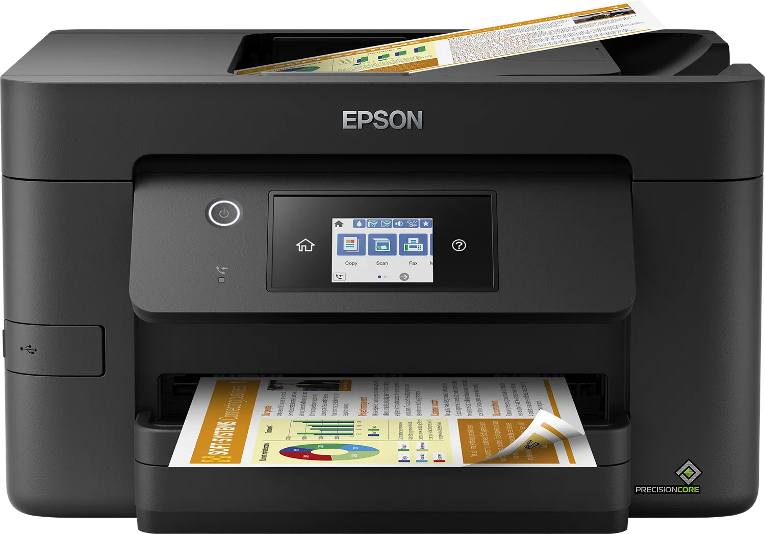 Epson WorkForce Pro WF-3820DWF, 4-in-1, Tintenstrahldrucker, WLAN