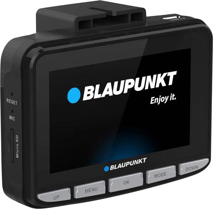 Blaupunkt  Dashcam Actioncam Kamera Mit Gps 3.0 12 V Akku Display Dash Defektware D-Ware