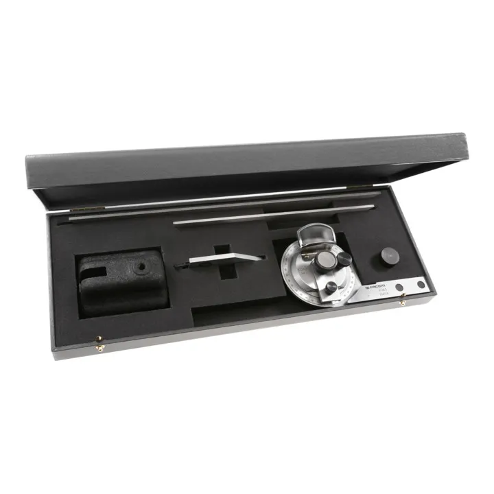 Facom Präzisions Winkelmesser Messgerät Winkelmesser Edelstahl Skalierung 70mm B-Ware