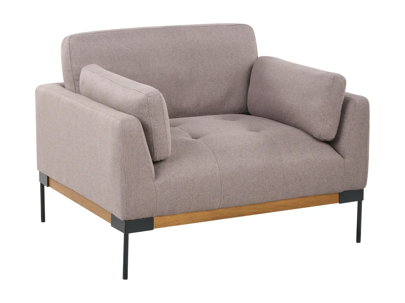 Sessel SKAVEN Stoff Taupe