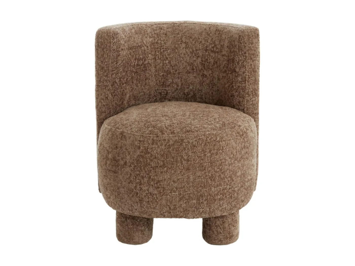 Stuhl KAMOVA - Ø65x78cm - Braun