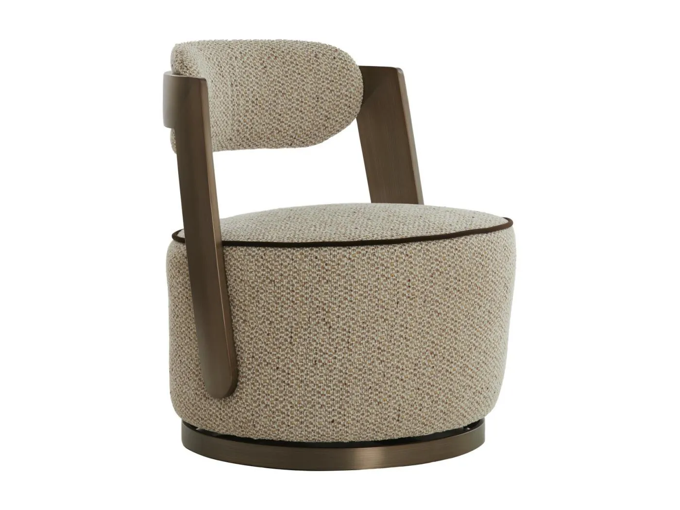 Stuhl KEMENA - 65x68x77cm - Braun