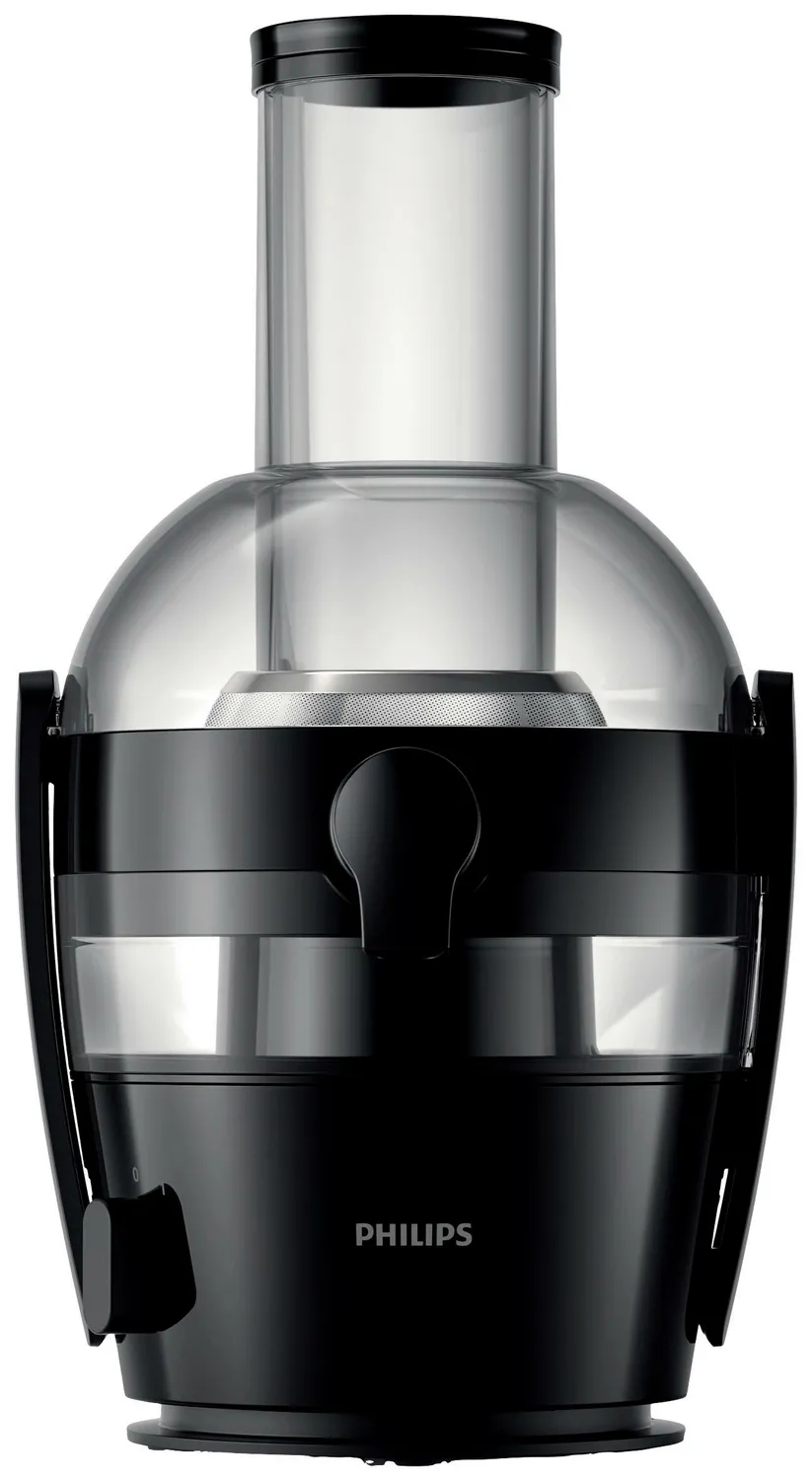 Philips Entsafter Saftpresse Zentrifugal Entsafter Saft 800 W Quick Clean Schwarz B-Ware