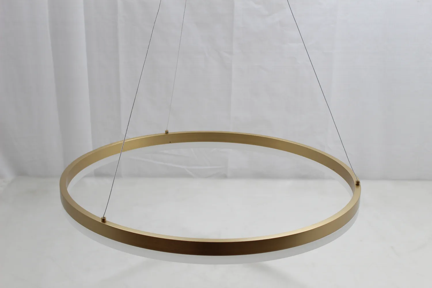 Paul Neuhaus Led Hängeleuchte Titus Rund ø 60cm Messing Matt Hängelampe Lampe388 B-Ware