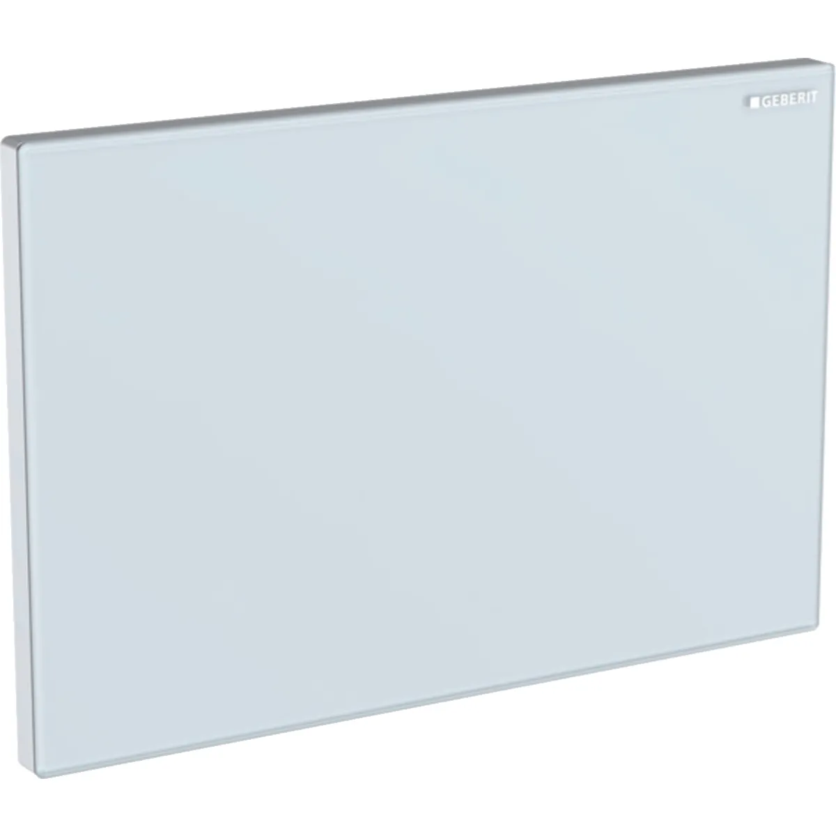 Sigma Abdeckplatte Glas weiß