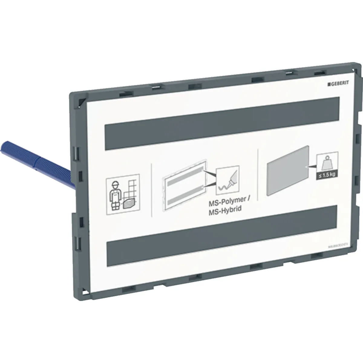 Omega Abdeckplatte flächenbündig: kundenspezifisch