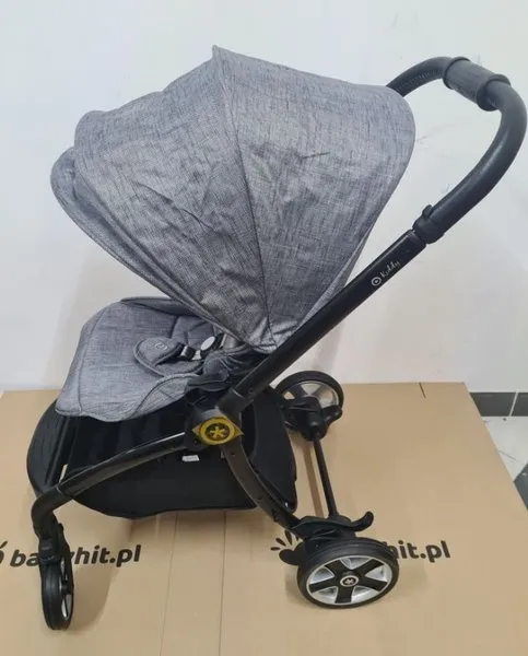 [OUTLET] KIDDY EVOSTAR 1 LIGHT KINDERWAGEN GRAU MELANGE EISGRAU OUTLET