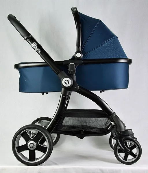 [OUTLET] Kiddy Evostar 1 Tiefschläfer Kinderwagen OUTLET Nachtblau