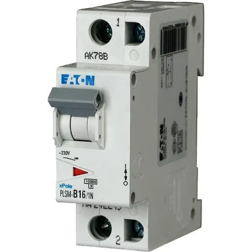 1P+N B 16A 10kA AC Überstromschutzschalter PLSM-B13/1N-MW 242249 Eaton