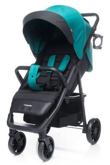4BABY WÓZEK SPACEROWY MOODY XX DARK TURKUS