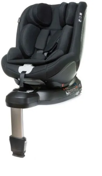 4Baby Nano-Fix Autositz 0-18 kg RWF Schwarz
