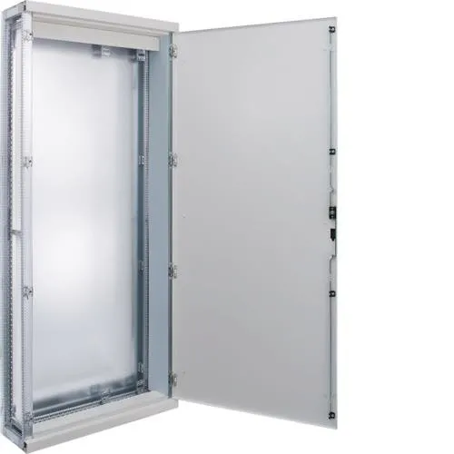 Anreihstandschrank 850x2000x275 mit Stahlblechtür RAL7035 Hager C-R852720