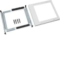 Baustein universN 450x500mm für 7 NH00-Leisten auf Sammelschienenystem 60mm Hager UE32C7N