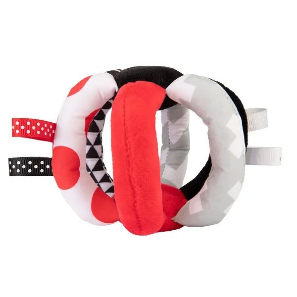 Canpol Babys Plüsch Kontrast Ball Sensorik Spielzeug 68/082