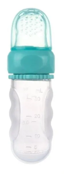 Canpol Babys Silikontube zum Servieren von Mousse und Obst 56/110_tur Türkis