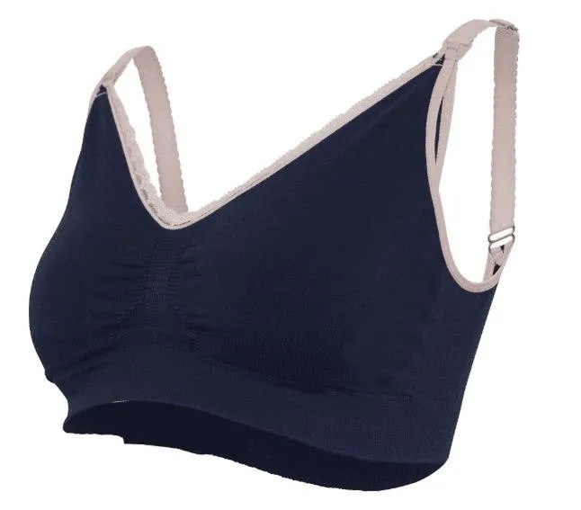 Carriwell Nahtlose Spitze Still-BH S Box 3060 Blau