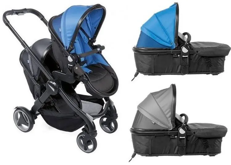 Chicco Fully Twin Mehrzweck-Kinderwagen Power Blue