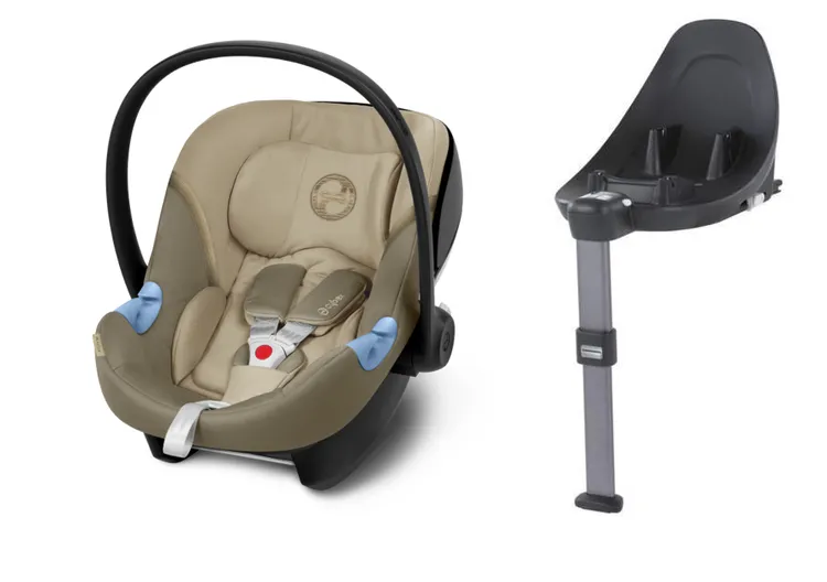 Cybex Aton M Autositz + Basis 0-13kg Classic Beige