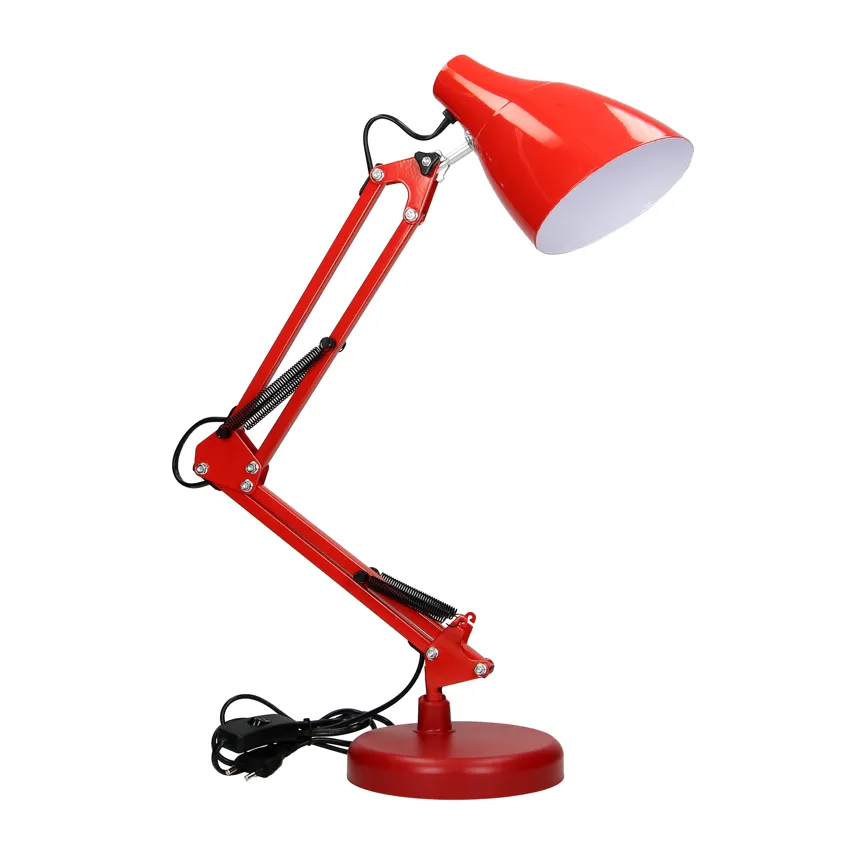 DIAN Zeichnung Schreibtischlampe E27 rot