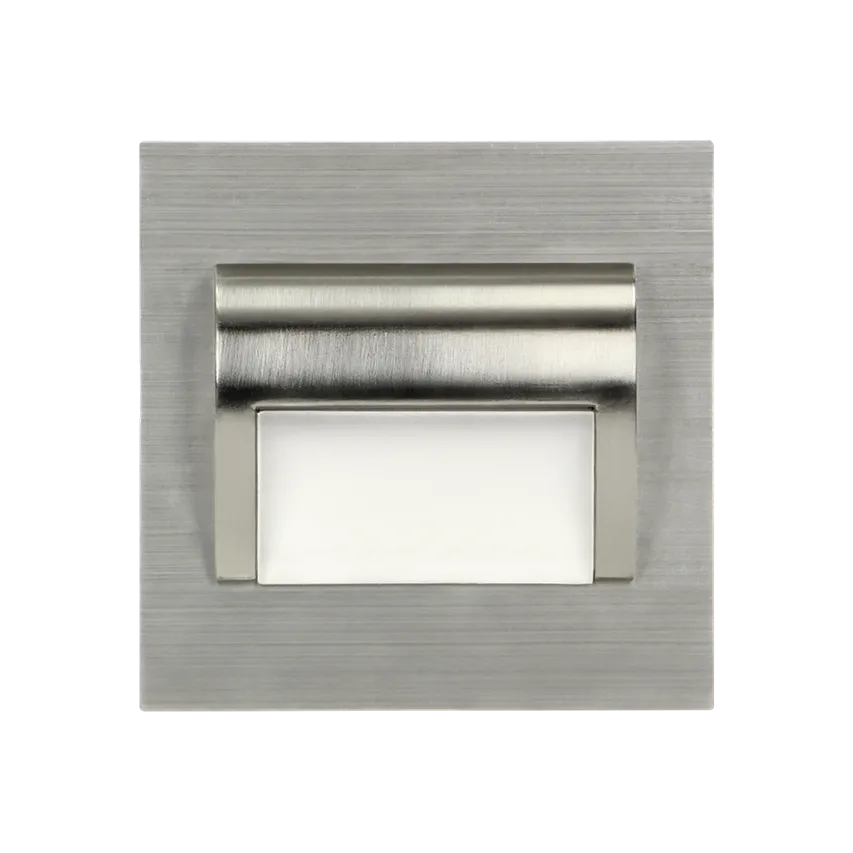 DRACO LED NEW 1,5W Treppeneinbauleuchte, 12VDC, 30lm, 3000K, satiniert, innovative Montage Orno