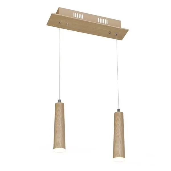 Deckenleuchte Hängelampe Pendelleuchte vintage   Holzlampe 10W Milagro STICK 565