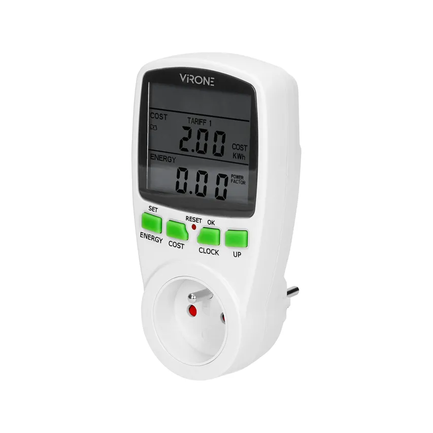Doppeltarif-Wattmeter, Energierechner, EM-1, Orno