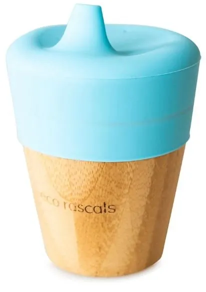 Eco Rascals Bambus Becher 190ml Blau