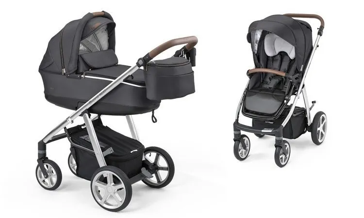 Espiro Next Kinderwagen Deep Sleeper Gel Räder Avenue 2020 - 117 Cold Stell