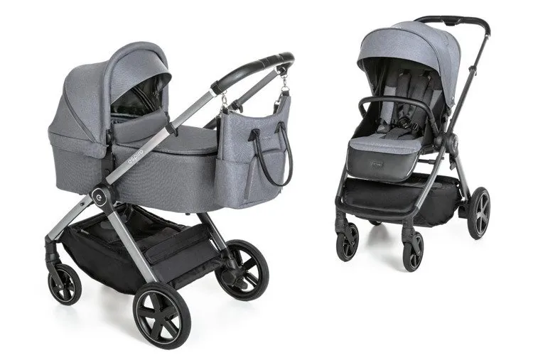 Espiro Only 2020 Tiefschläfer Kinderwagen 17 Graphite Street