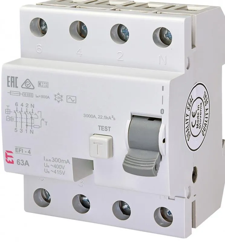 FI-Schalter - EFI-4 AC 63/0,3 002064144 ETI