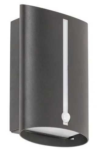 Garten-Wandleuchte BALTIMORE schwarz E27 25W IP44 mit Bewegungssensor Rabalux