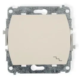 Hinterleuchteter Treppenhaus-Schaltmechanismus beige 1WP-3L