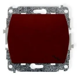 Hinterleuchteter Treppenhaus-Schaltmechanismus braun 4WP-3L