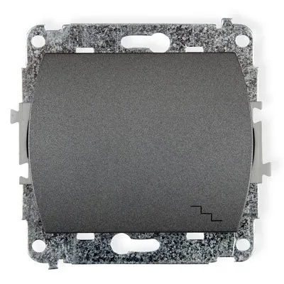 Hinterleuchteter Treppenhaus-Schaltmechanismus graphit 11WP-3L