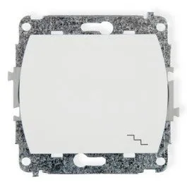 Hinterleuchteter Treppenhaus-Schaltmechanismus weiß IP20, 10AX 250V~ (Serie/Kategorie: TREND) WP-3L