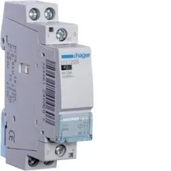 Installationsschütze 25A 2 Schließer 24V Hager ESD225