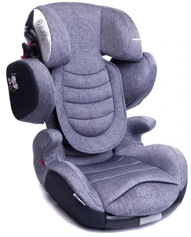 Kiddy Cruiserfix 3 Autositz 15-36kg Stein Grau Melange - Silber Grau