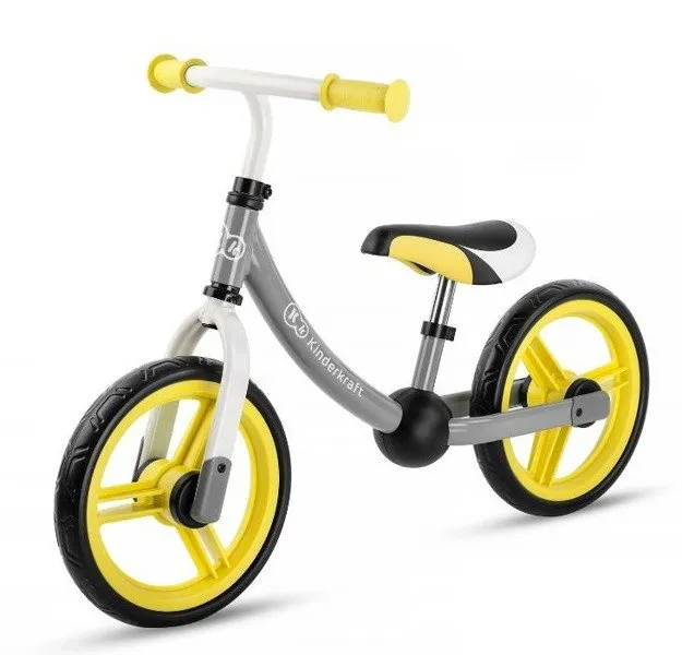 KinderKraft Laufrad 2Way Next Gelb