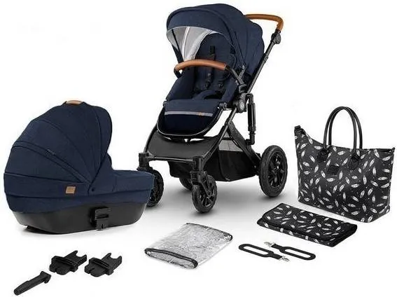 Kinderkraft Prime 2-in-1 Kinderwagen + Mommy Bag Deep Navy