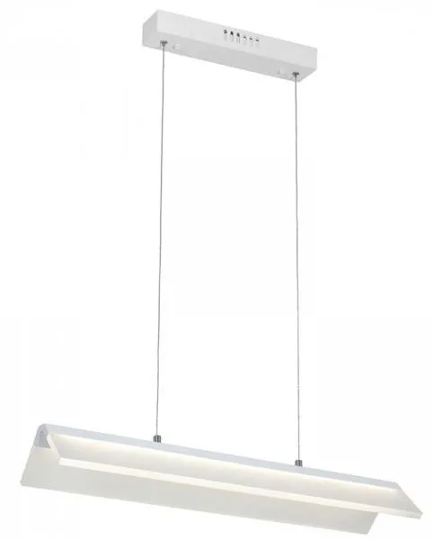 LED Hängelampe Deckenleuchte Pendelleuchte Weiß Deckenlampe 24W Milagro VENTO 309