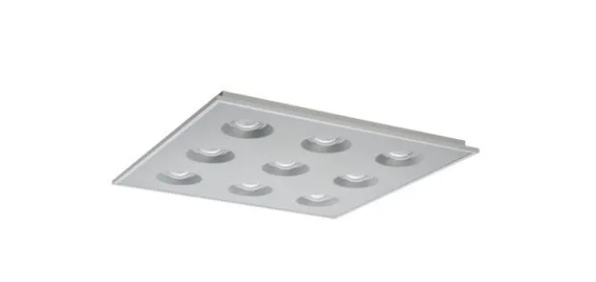 LED-Paneel-Einbauleuchte 60x60 Calisto PL2/3 S 52W 4000K 4770lm Skoff