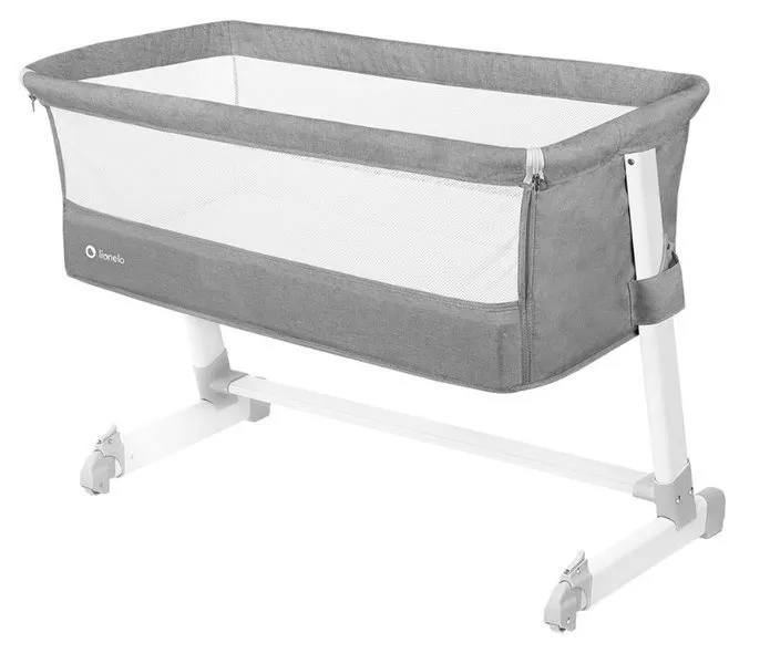 Lionelo Theo Beistellbett Concrete