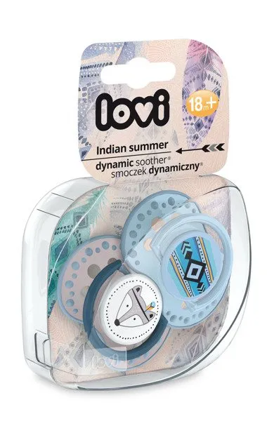 Lovi Dynamic Schnuller 18m+ Silikonschnuller 2tlg. 22/876 Sommerjunge