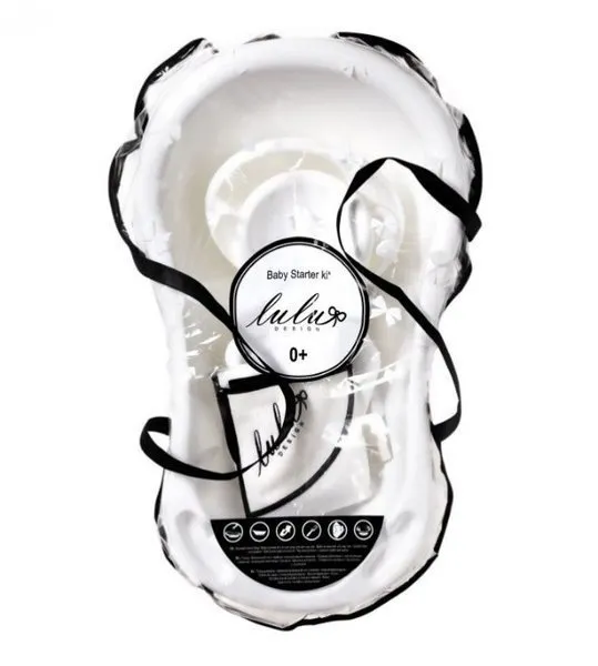 Maltex Lulu Design Neugeborenes Lätzchen 84cm Weiß