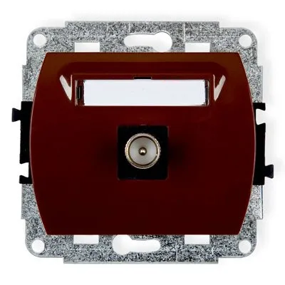 Mechanismus des Antennenanschlusses eines einzelnen Fernsehers braun 4GTV-1