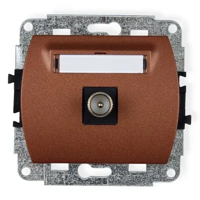 Mechanismus des Antennenanschlusses eines einzelnen Fernsehers braun 9GTV-1