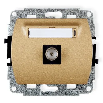 Mechanismus des Antennenanschlusses eines einzelnen Fernsehers gold 8GTV-1